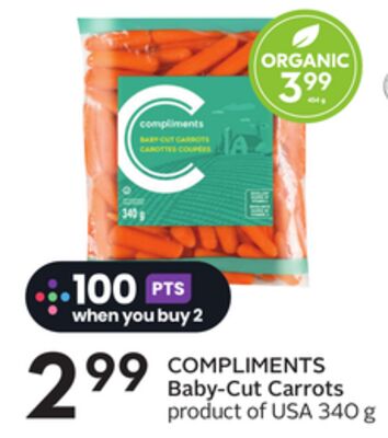 COMPLIMENTS Baby-Cut Carrots