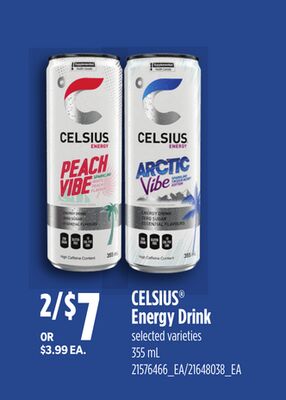 CELSIUS® ENERGY DRINK, 355 ML