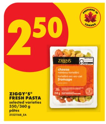 ZIGGY'S FRESH PASTA, 350/360 G