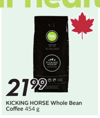 KICKING HORSE Whole Bean Coffee 454 g