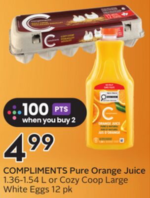 COMPLIMENTS Pure Orange Juice