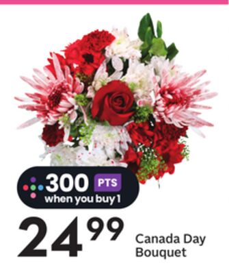 Canada Day Bouquet