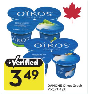 DANONE Oikos Greek Yogurt