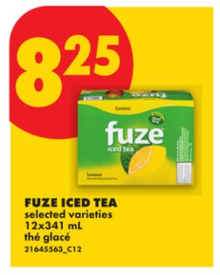 FUZE ICED TEA, 12x341 mL