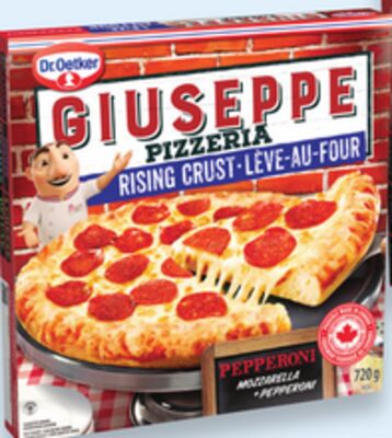 Dr. Oetker Giuseppe Pizzeria rising crust frozen pizza