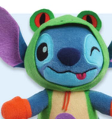 Stitch goes wild small plush