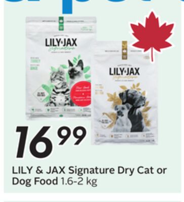 Signature Dry Cat or Dog Food