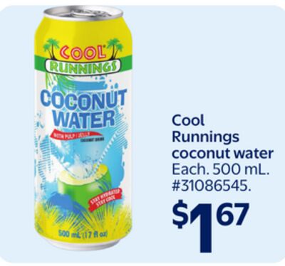 Cool Runnings coconut water