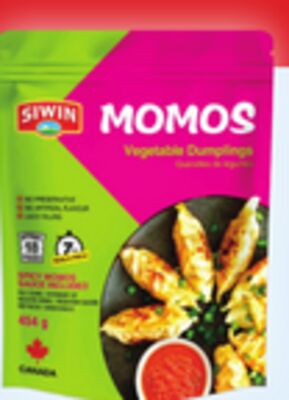 Siwin Momos chicken and vegetable dumplings