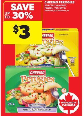 CHEEMO PEROGIES, 745-907 G