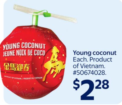 Young coconut
