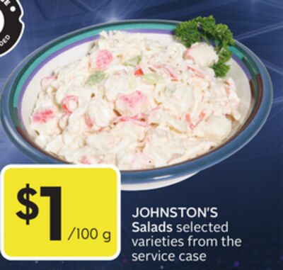 JOHNSTON'S Salads