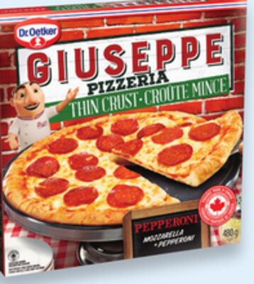 Dr. Oetker Giuseppe Pizzeria thin crust frozen pizza