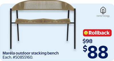 Home Trends Maréla outdoor stacking Bench