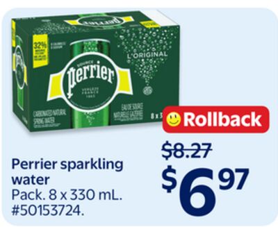 Perrier Sparkling Water