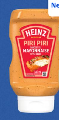 Heinz piri piri mayonnaise style sauce