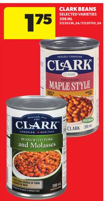 CLARK BEANS, 398 ML