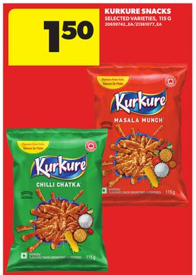 KURKURE SNACKS, 115 G