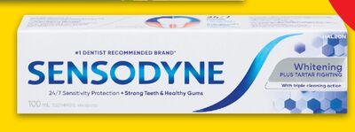 SENSODYNE or PRONAMEL TOOTHPASTE, 75/100 mL