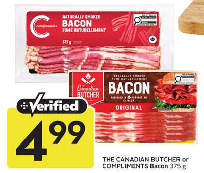 THE CANADIAN BUTCHER or COMPLIMENTS Bacon