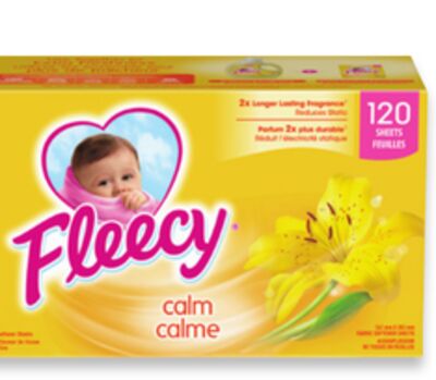 Fleecy dryer sheets 120s