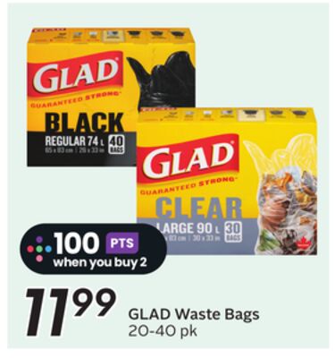 GLAD Waste Bags