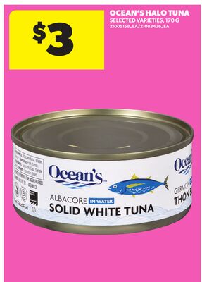 OCEAN'S HALO TUNA, 170 G