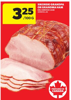 SIKORSKI GRANDPA OR GRANDMA HAM