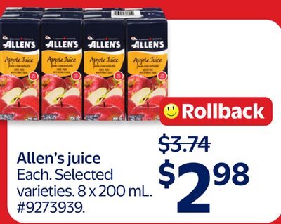 Allen's juice