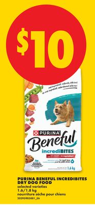 PURINA BENEFUL INCREDIBITES DRY DOG FOOD