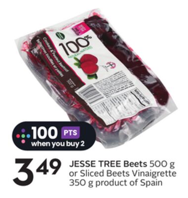 Beets 500 g or Sliced Beets Vinaigrette 350 g