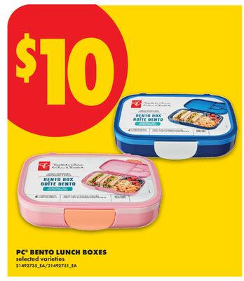 PC® BENTO LUNCH BOXES