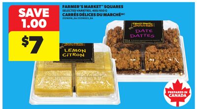 FARMER'S MARKET™ SQUARES, 400/450 G