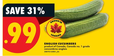 ENGLISH CUCUMBERS