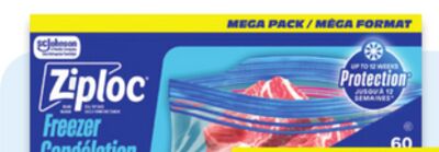 Ziploc freezer bags mega pack
