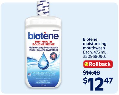 Bioténe moisturizing mouthwash