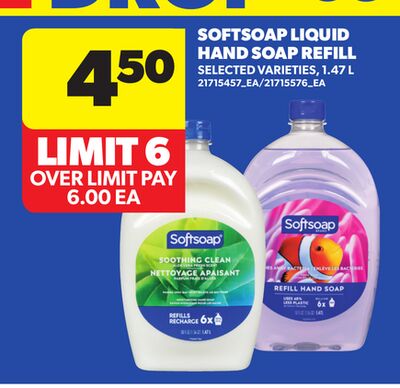 SOFTSOAP LIQUID HAND SOAP REFILL