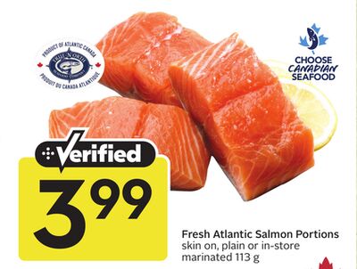 Fresh Atlantic Salmon Portions