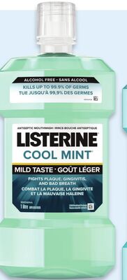 Listerine mouthwash