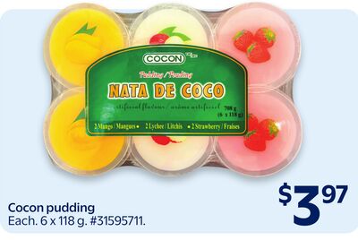 Cocon pudding