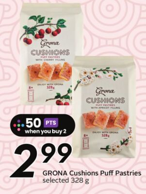 GRONA Cushions Puff Pastries