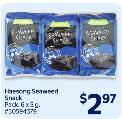 Haesong Seaweed Snack