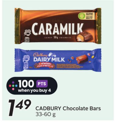 CADBURY Chocolate Bars