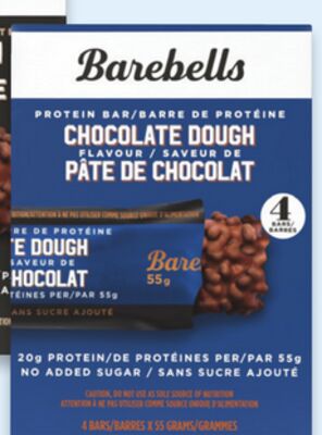 Barebells protein bars 4-pack