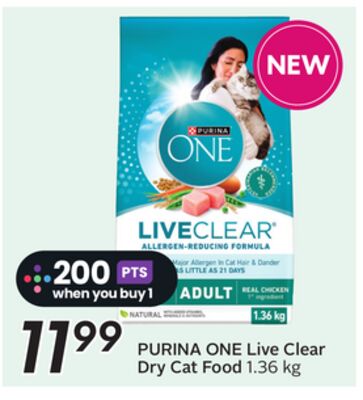 Live Clear Dry Cat Food