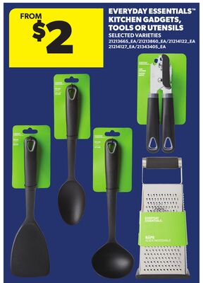 EVERYDAY ESSENTIALS® KITCHEN GADGETS, TOOLS OR UTENSILS