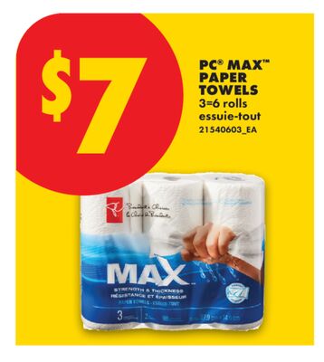 PC® MAX™ PAPER TOWELS