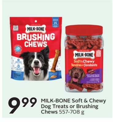 oft & Chewy Dog Treats or Brushing Chews