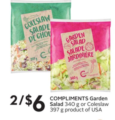 COMPLIMENTS Garden Salad