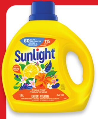 Sunlight liquid laundry detergent 3.85 L